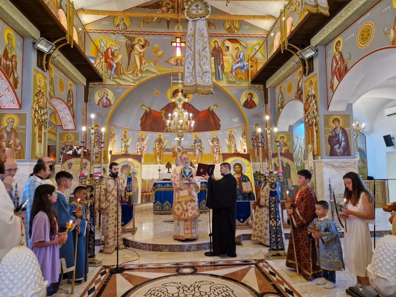 Φωτογραφικό υλικό από την εορτή των Αγίων Αναργύρων του ομώνυμου Ναού (1η Ιουλίου) στη Δράμα.